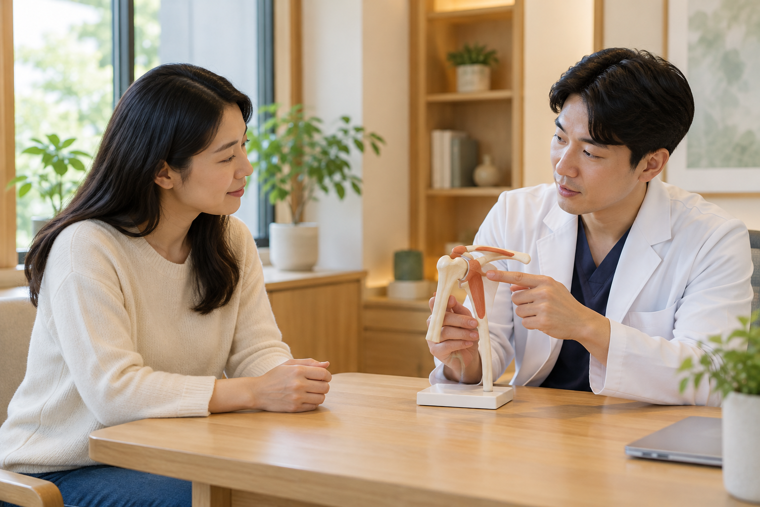 서울 노원구 어깨통증 한의원 — 어깨 상담에 관한 AI 설명용 이미지